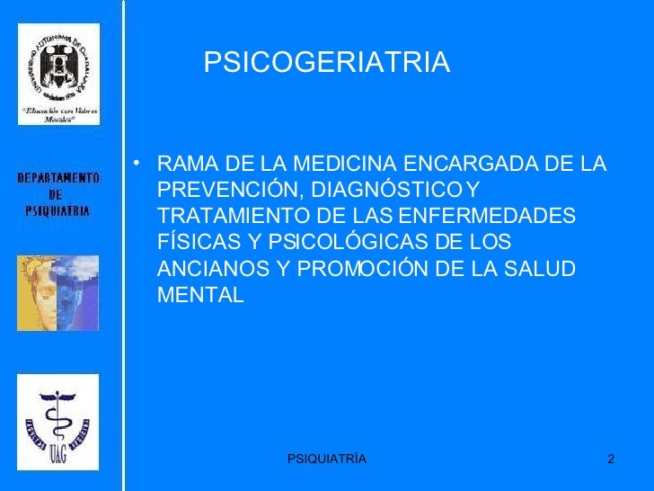 psicogeriatria